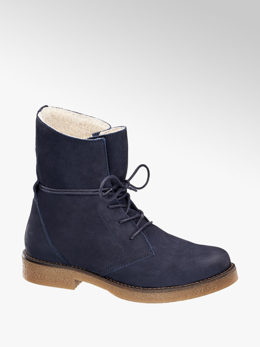 Schnürboots von 5th Avenue in blau DEICHMANN Schnürboots von 5th Avenue in blau DEICHMANN